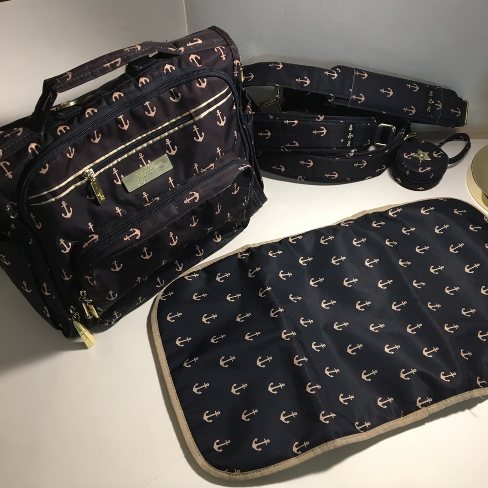 Jujube Admiral BFF Diaper Backpack & Paci pod